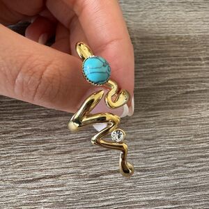 Snake Turquoise Ring N897